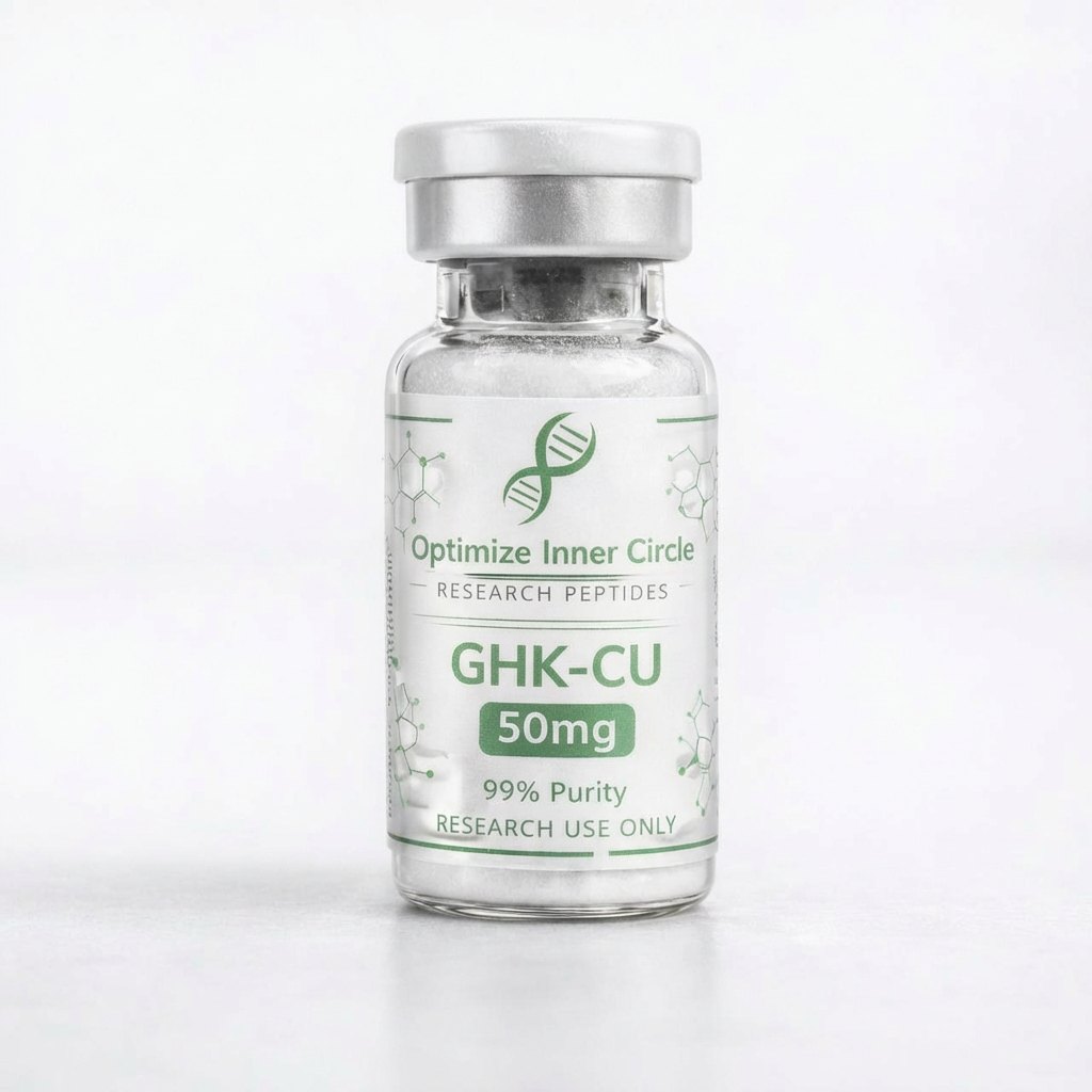 GHK-Cu research peptide vial