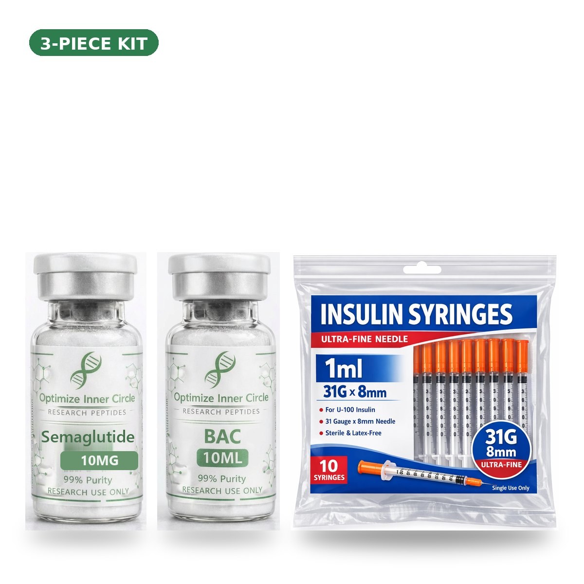 Semaglutide Starter Kit research peptide vial