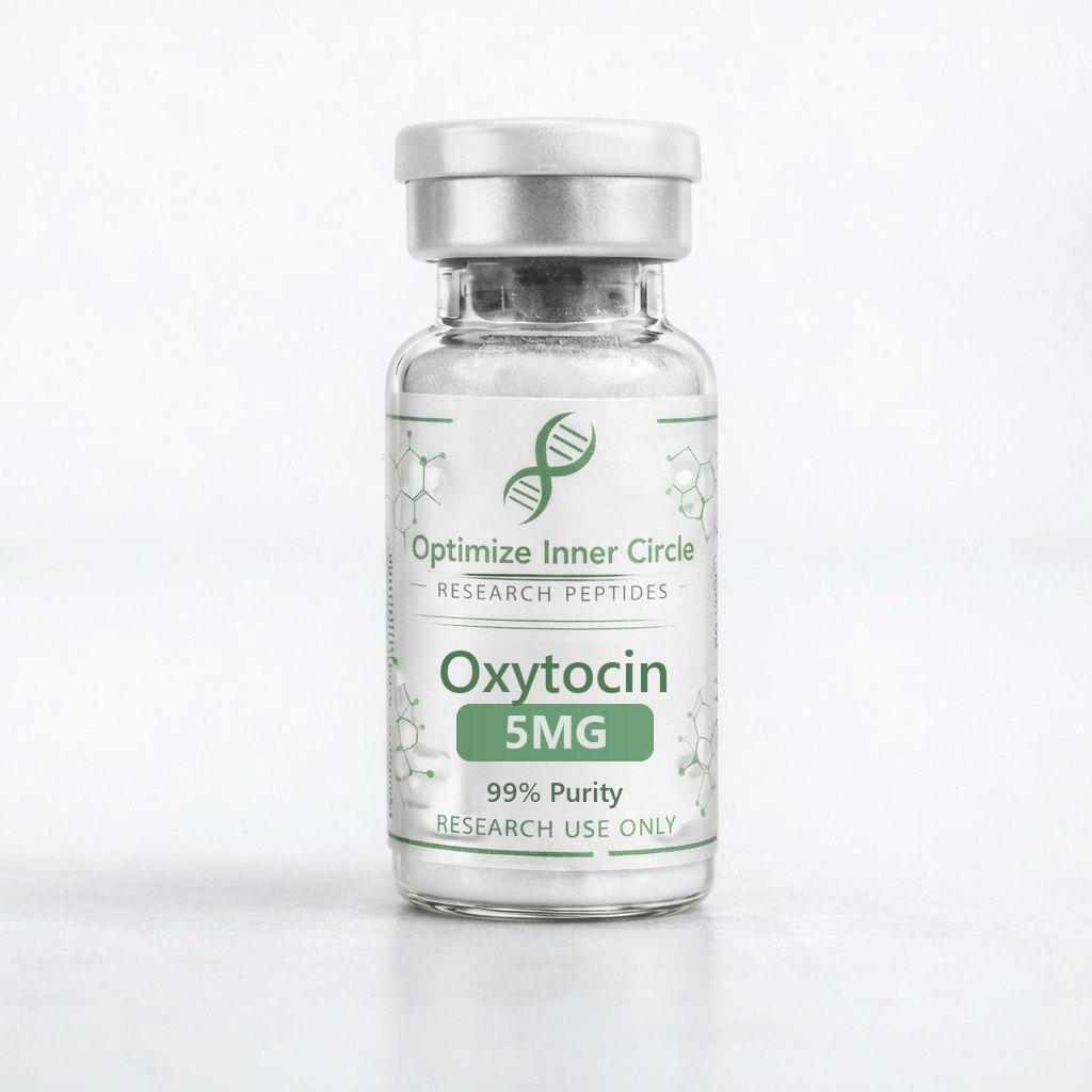 Oxytocin 5mg research peptide vial