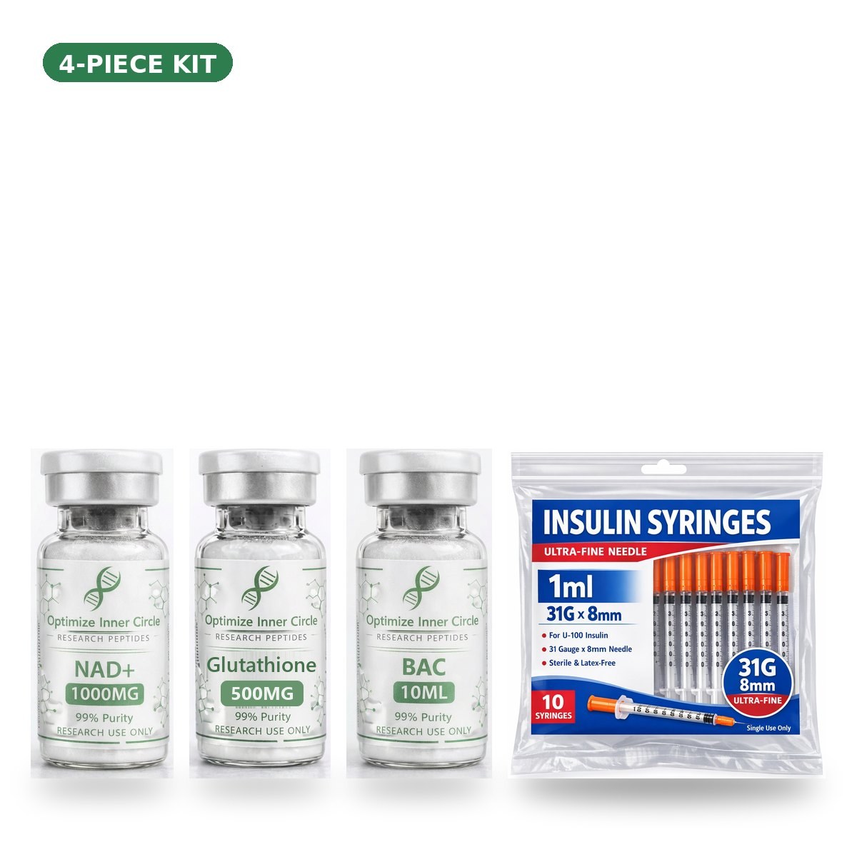 Wellness Essentials Kit research peptide vial